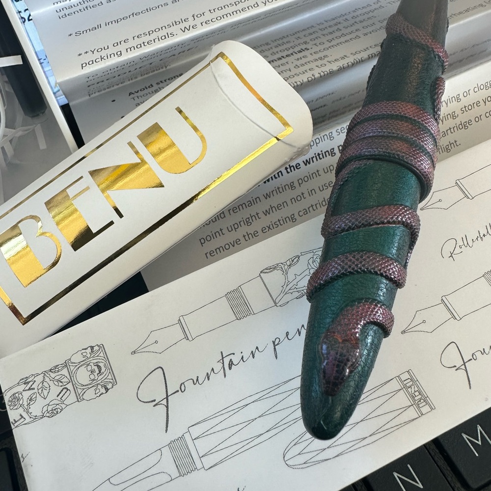 BENU Mangrove Snake Fountain Pen